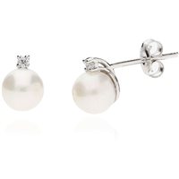 Ohrringe Bliss Dame in Weißgold Perla 0.03 Ct 2412200 - 2412200